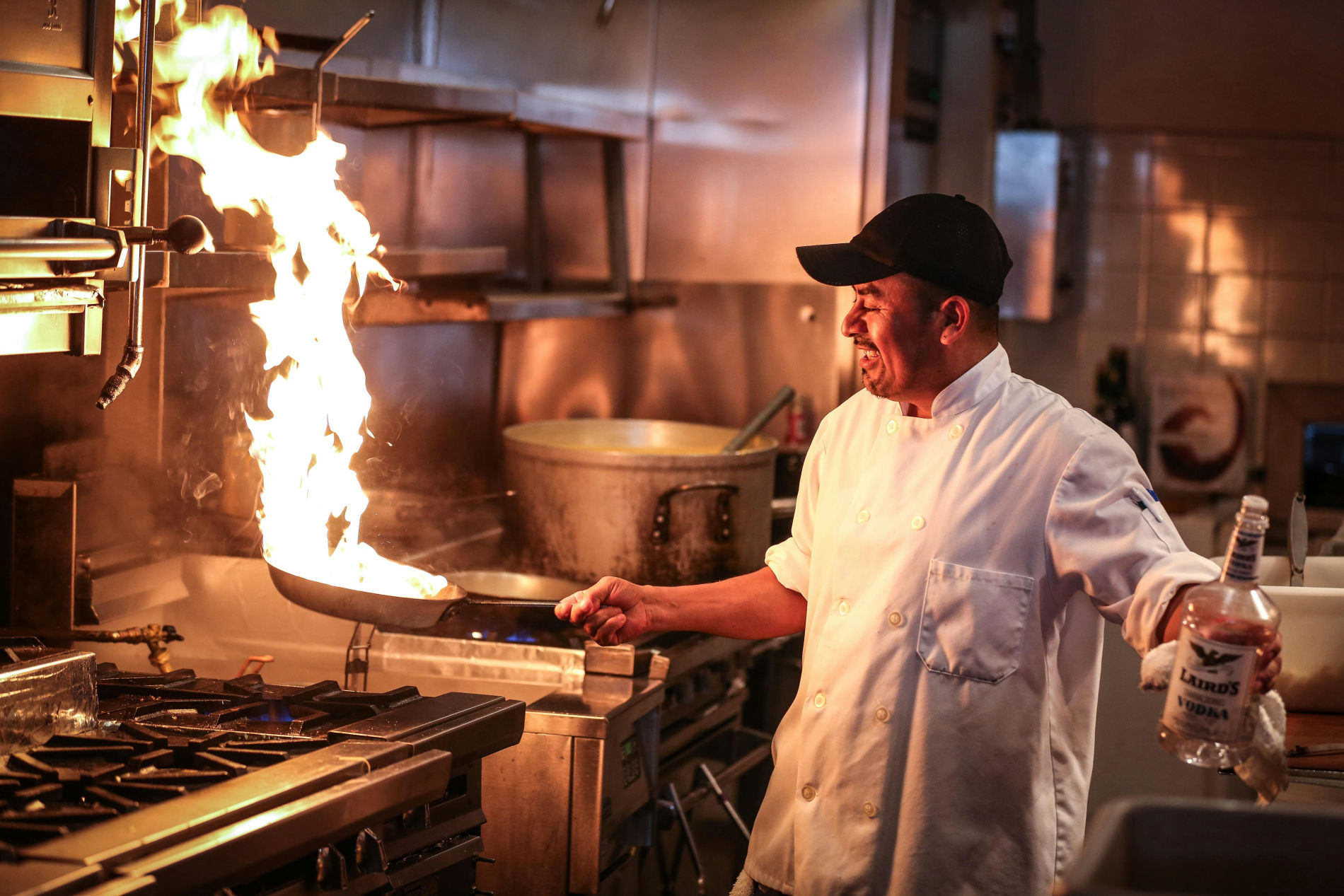 image of chef preparing food