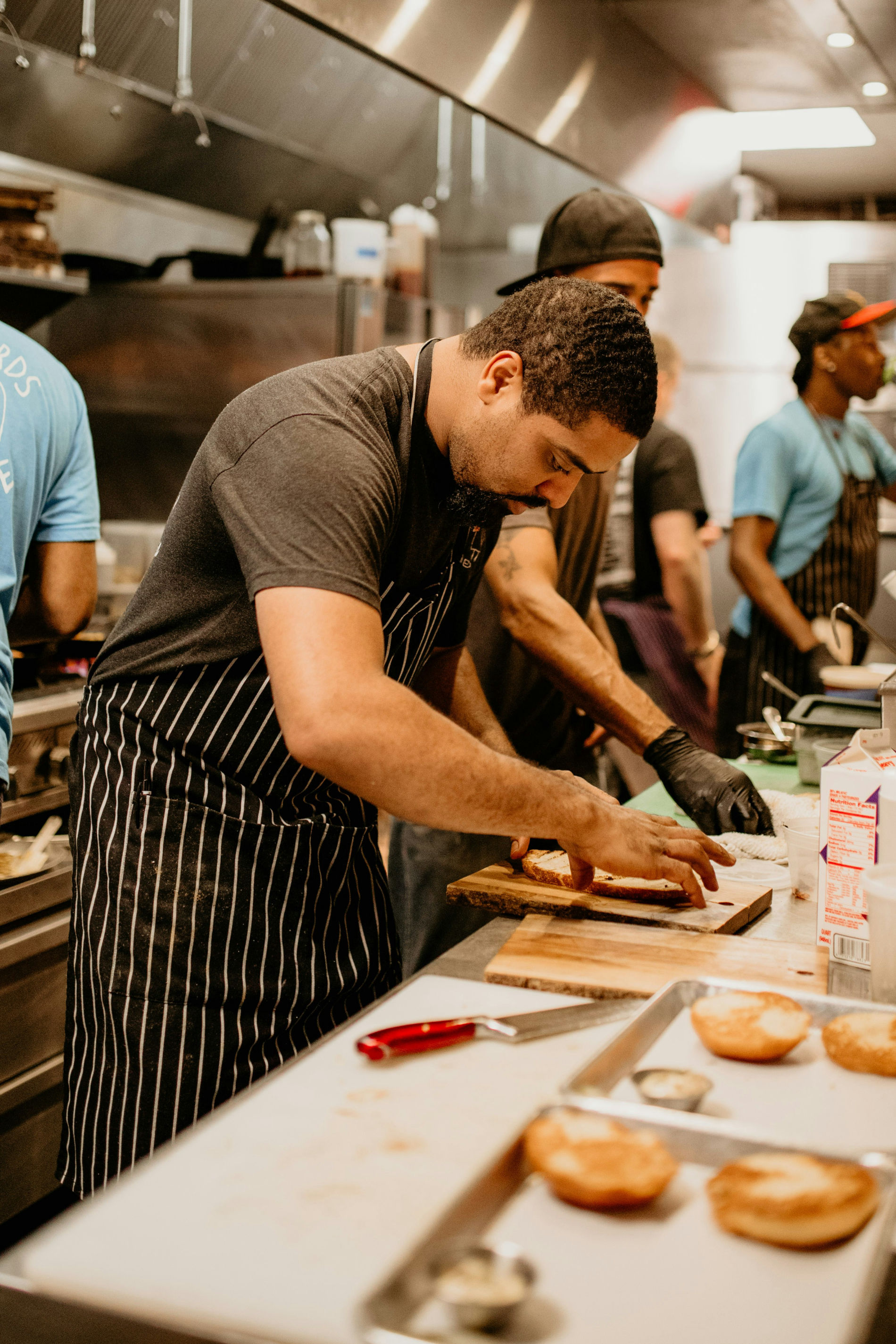 image of chef preparing food