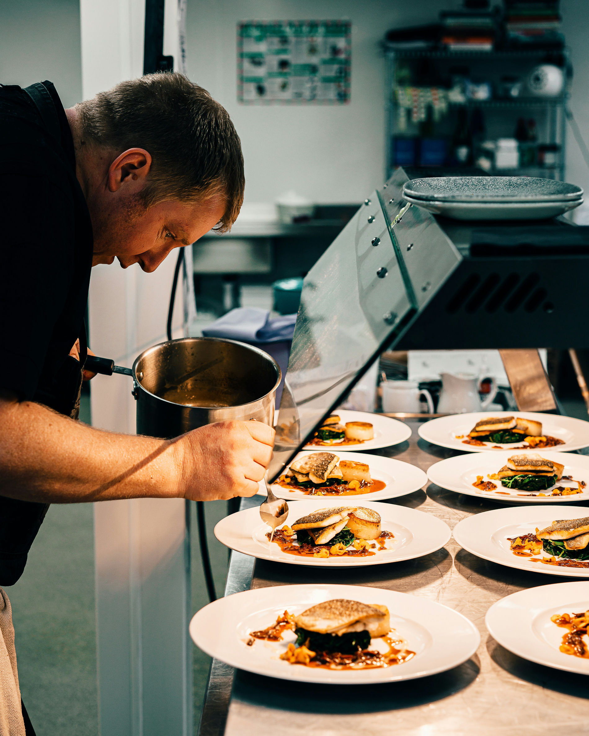 image of chef preparing food